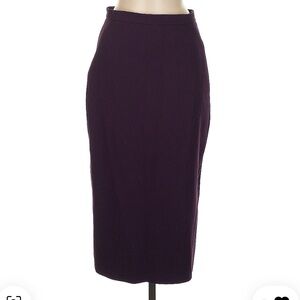 LK BENNETT Purple Judi Pencil Skirt